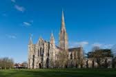 View of Salisbury Cathedral from the meadows