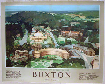 Buxton from a railway poster  