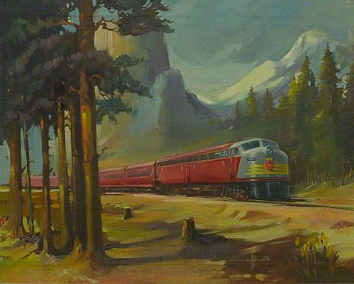 The Canadian Pacific Railway poster  
