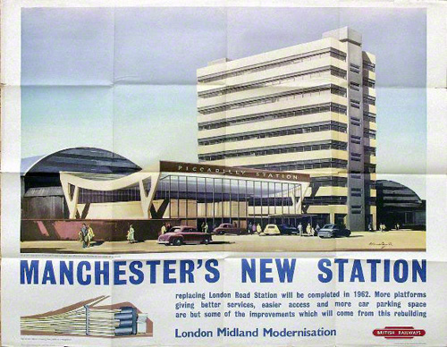 Manchester's new railway station 