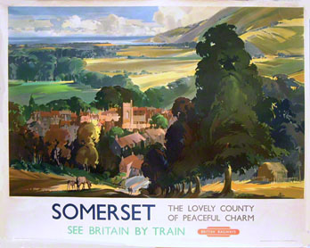 Somerset the lovely county of peaceful charm  