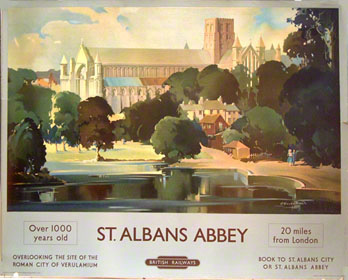 St Albans Abbey in Herfordshire