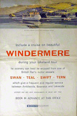 Windermere The MV Swan